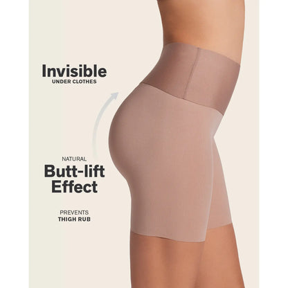 High-Waisted Tummy Control Shaping Shorts, Seamless Butt-Lifting Underwear